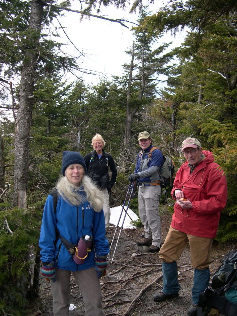 Art (in the red jacket) on an SRK Hike in 2006